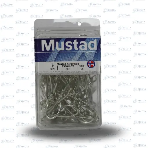 ANZUELO MUSTAD 2330 # 7 HD CJ/100 PZAS