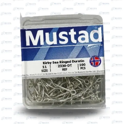 ANZUELO MUSTAD 2330 # 11 CJ/100 PZAS