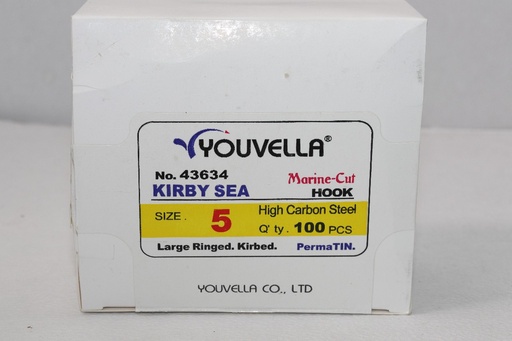 ANZUELO YOUVELLA 43634 # 5 CJ/100 PZAS