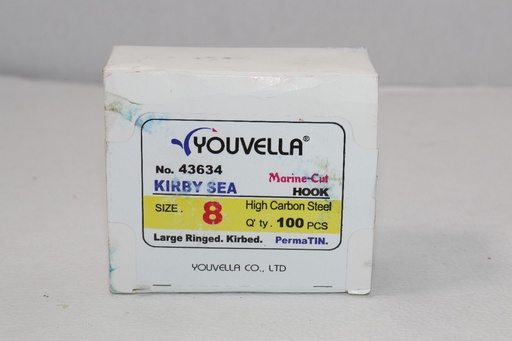 ANZUELO YOUVELLA 43634 # 8 CJ/100 PZAS