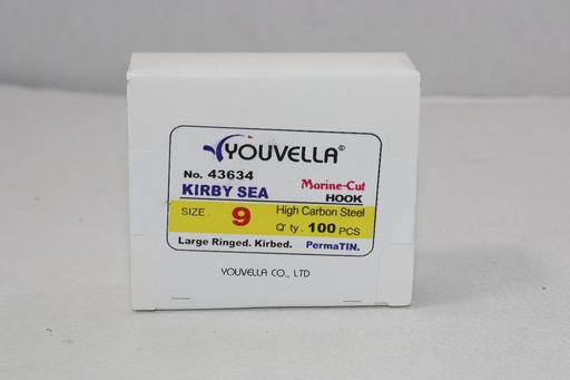 ANZUELO YOUVELLA 43634 # 9 CJ/100 PZAS