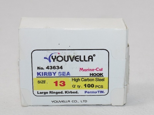 ANZUELO YOUVELLA 43634 # 13 CJ/100 PZAS