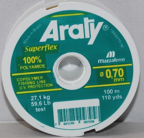 HILO ARATY SF BLANCO MONOF. 0.70 X 100 MTS.