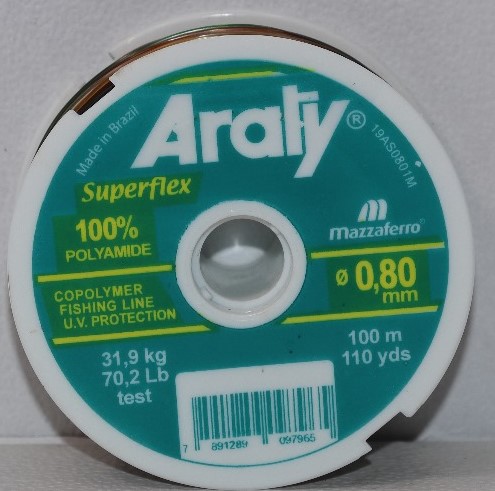 HILO ARATY SF BLANCO MONOF. 0.80 X 100 MTS.
