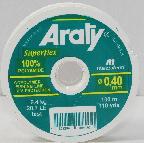 HILO ARATY HARD BLANCO MONOF. 0.40 X 1000 MTS.