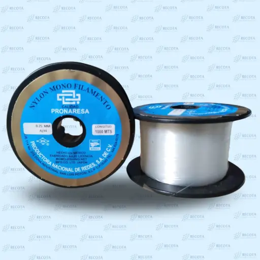 HILO PRONARESA BLANCO MONOF. 0.25 X 1000 MTS.