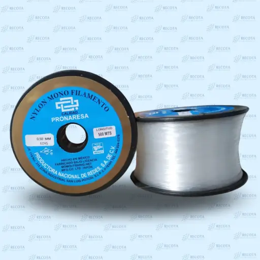 HILO PRONARESA BLANCO MONOF. 0.50 X 500 MTS.