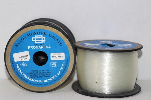 HILO PRONARESA BLANCO MONOF. 0.60 X 1000 MTS.