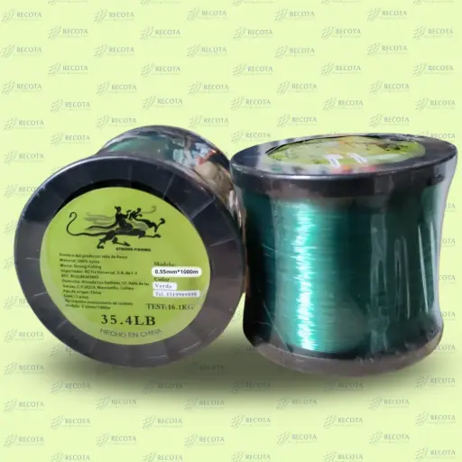 HILO SF VERDE MONOF. 0.55 X 1000 MTS.