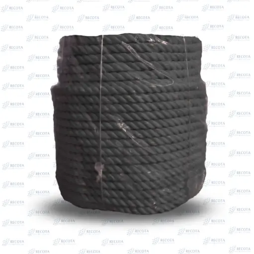 CABO POLIPROP. 19 MM NEGRO M